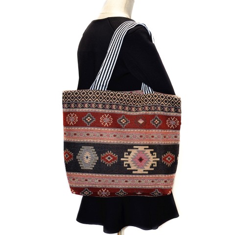 Tapestry Medium Mix Print Shopping Tote