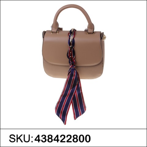 Ribbon Top Handle Satchel