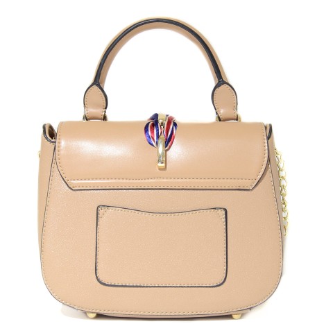 Ribbon Top Handle Satchel