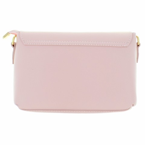 Love Heart Faux Leather Crossbody Bag