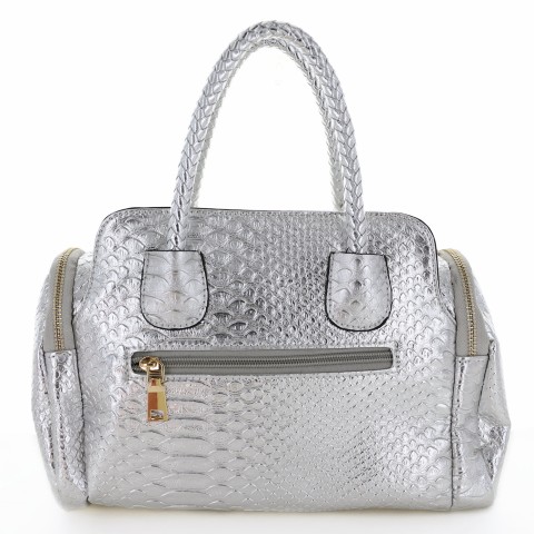 Metallic Crystal Rhinestone Studded Purse Bag