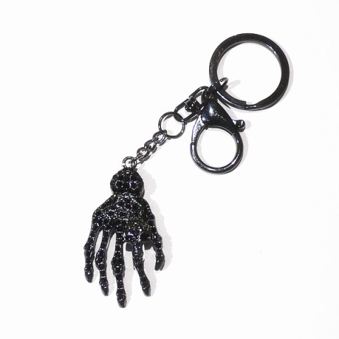 Crystal Finger Bone Bag Charm