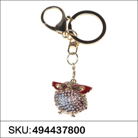 Super Chick Crystal Bag Charm