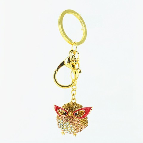 Super Chick Crystal Bag Charm