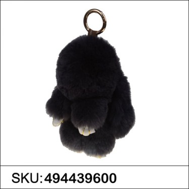 Genuine Rabbit Fur Bag Charm