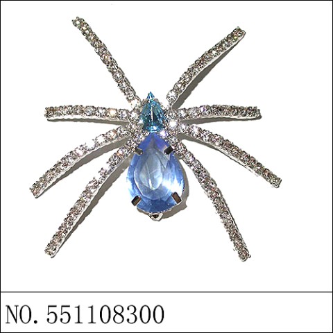 Brooch Blue