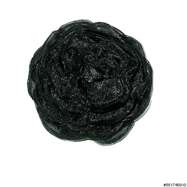 Brooch Black