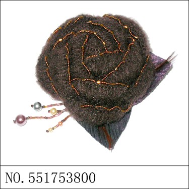 Brooch Brown