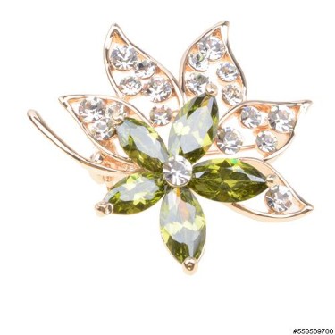 Brooch Green