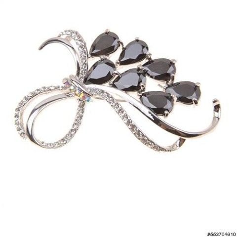 Brooch Black