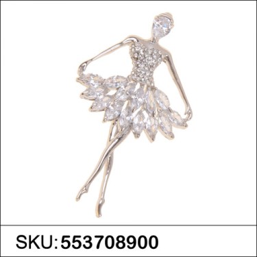 Brooch White