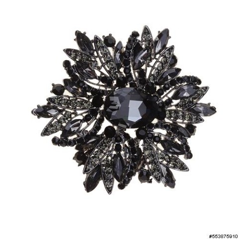 Brooch Black