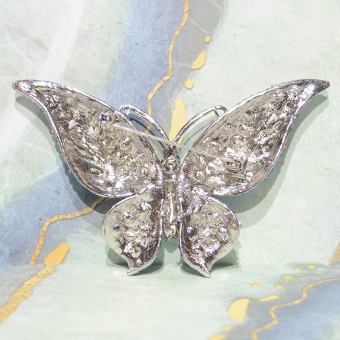 Butterfly Crystal Brooch