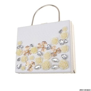 Evening Bag White