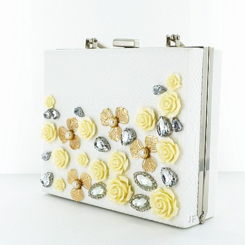 Evening Bag White