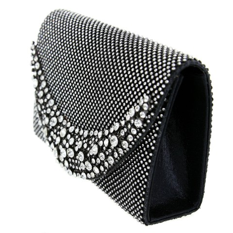 Crystal Mesh Clutch