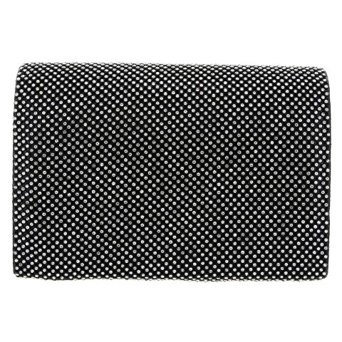 Crystal Mesh Clutch