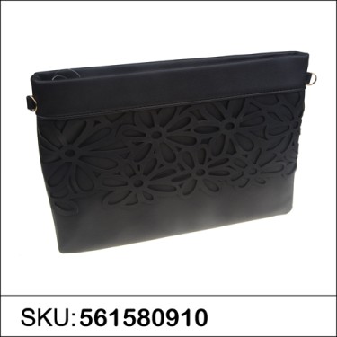 Flower Cutout Envelope Clutch