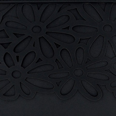 Flower Cutout Envelope Clutch