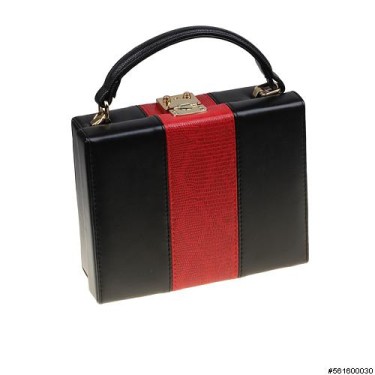 Colorblock Box Clutch