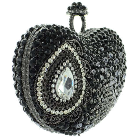 Stunning  Ring Crystal Clutch