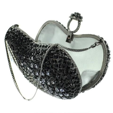 Stunning  Ring Crystal Clutch