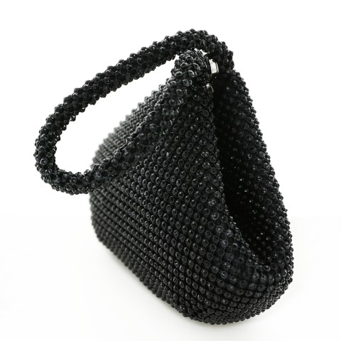 Triangle Rhinestone Purse