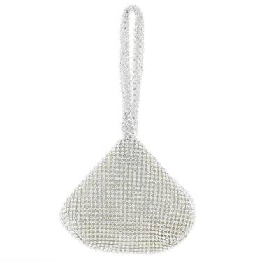 Triangle Rhinestone Purse