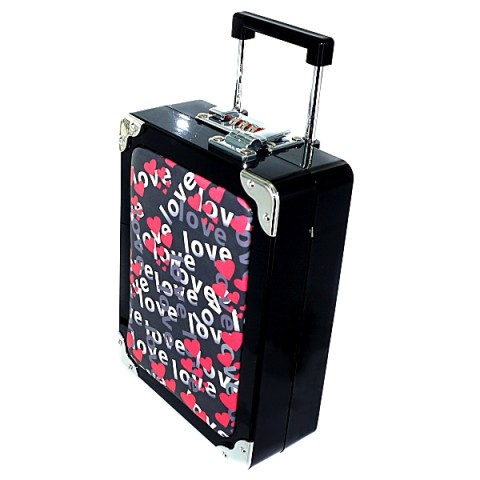 Jet Set Luggage Clutch