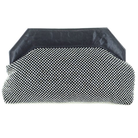 Crystal Wave All Around Mesh Clutch