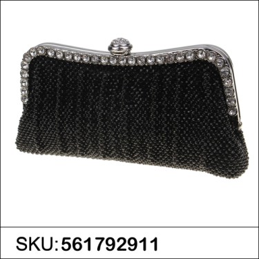 Dazzling Rhinestone Crystal Frame Clutch