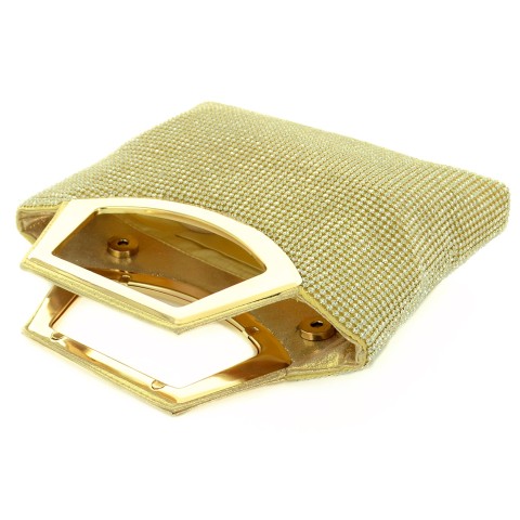 Crystal Mesh Clutch