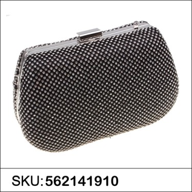 Crystal Mesh Clutch