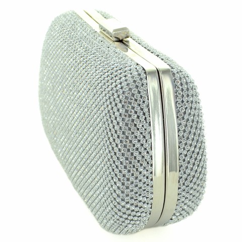 Crystal Mesh Clutch