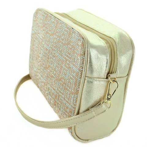 Crystal-Embellished Camera Bag