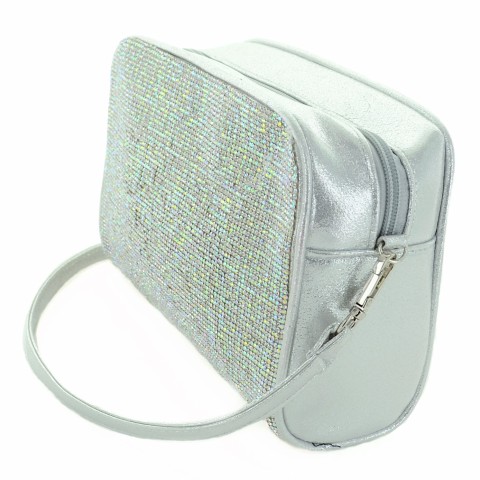 Crystal-Embellished Camera Bag