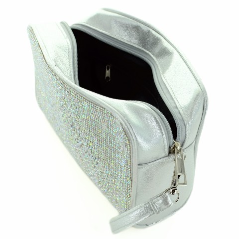 Crystal-Embellished Camera Bag