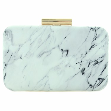 Marble Print Clutch