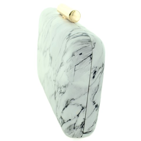 Marble Print Clutch