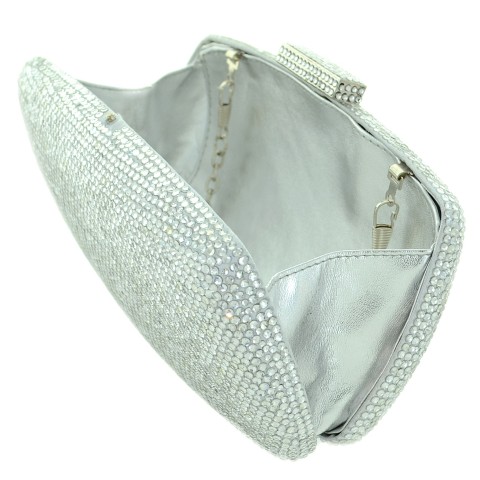 Crystal-Embellished  Even, Silver