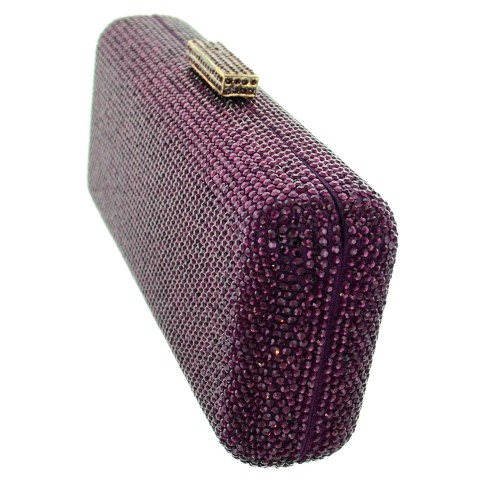 Crystal-Embellished Evening Clutch