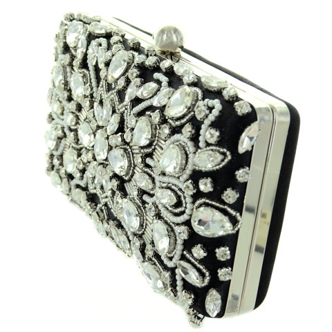 Hand Sewing Crystal Clutch (Large)