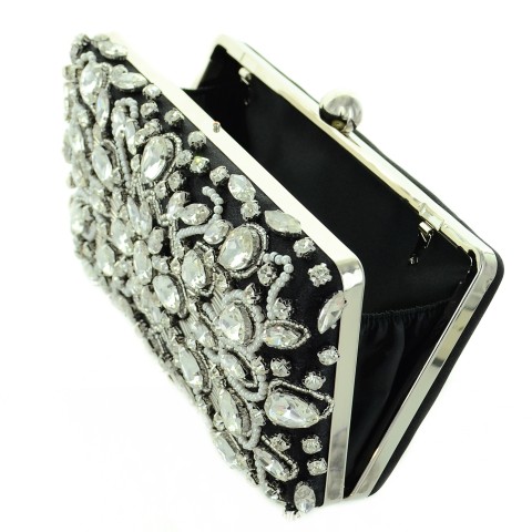 Hand Sewing Crystal Clutch (Large)