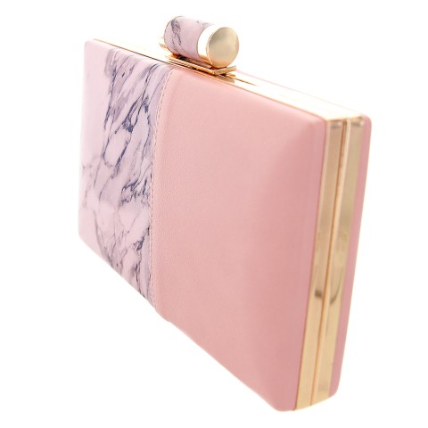 Marble Patchwork Clutch