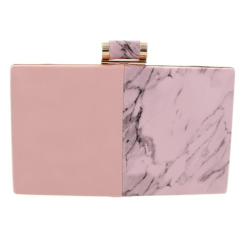 Marble Patchwork Clutch