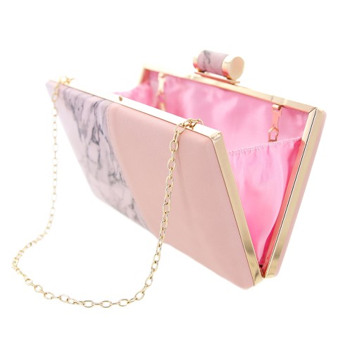 Marble Patchwork Clutch