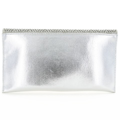 Women Rhinestone Crystal Envelope Clutch Bag