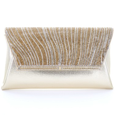 Rhinestone Envelope Clutch