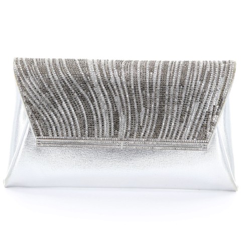 Rhinestone Envelope Clutch