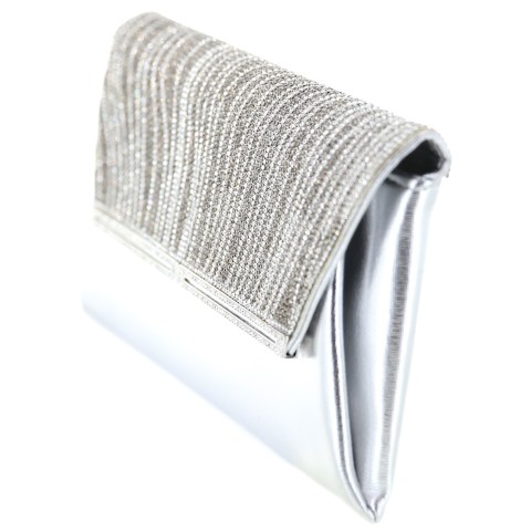 Rhinestone Envelope Clutch